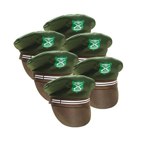 Set Gorros Carabinero X6