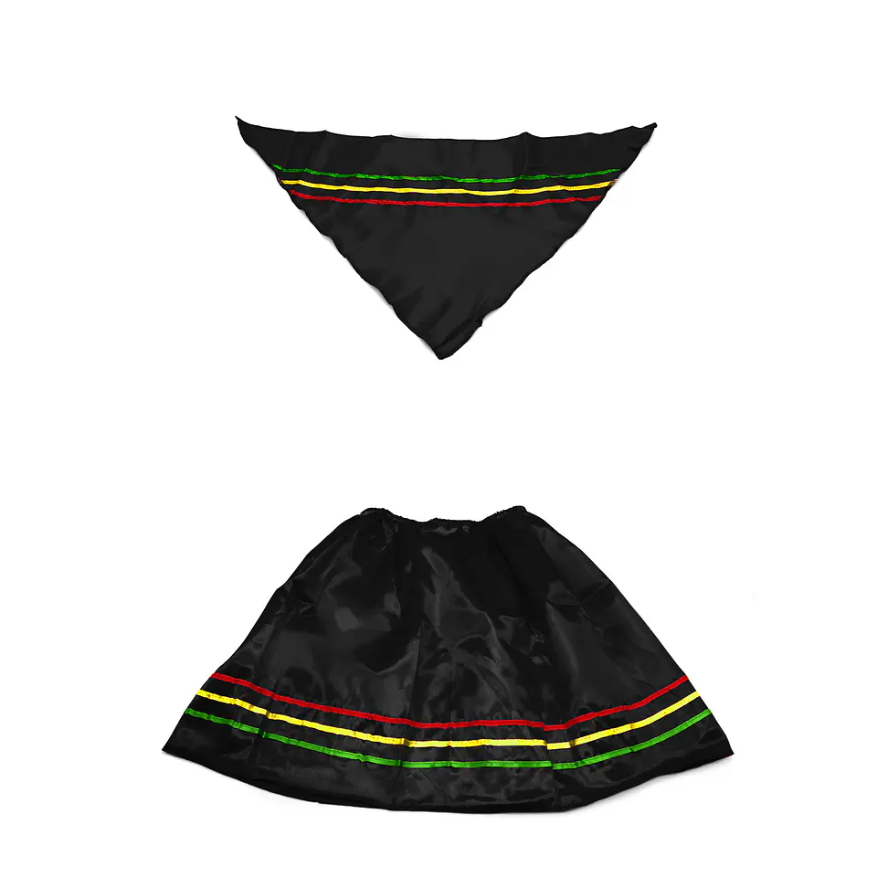 Traje Nortino Niña, Colores 1