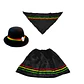 Disfraz Conjunto Tipico Nortino Niña Colores - Miniatura 1