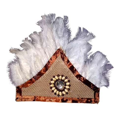 Cintillo Pascuense Pluma Mujer