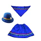 Disfraz Conjunto Tipico Nortino Niña Colores - Miniatura 3