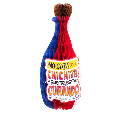 Adorno 18 Botella Chicha Colgante