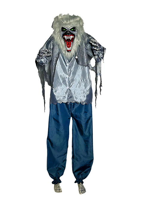 Hombre Lobo Animatronico 210 cm.