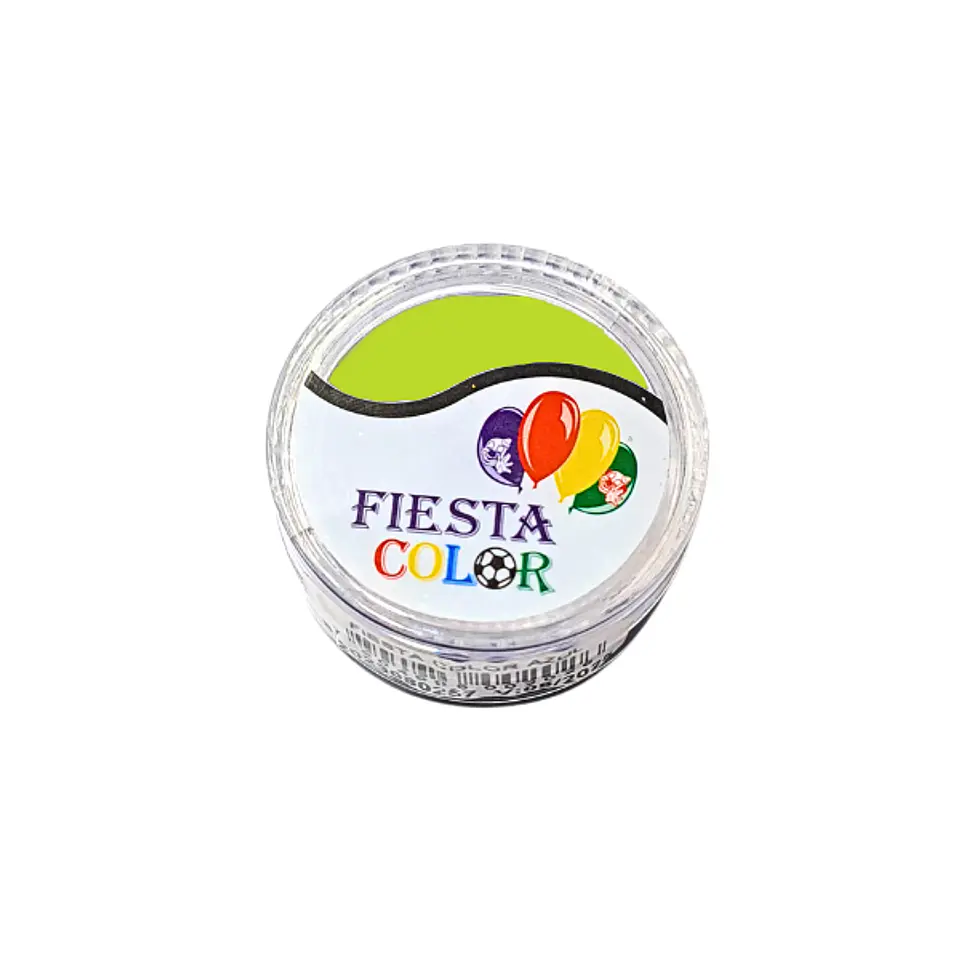Pintura Facial Verde Manzana 1