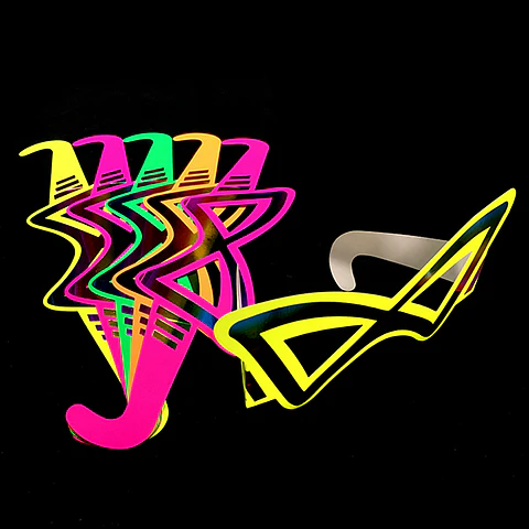 LENTE CARTON FLUOR TRIANGULO X6