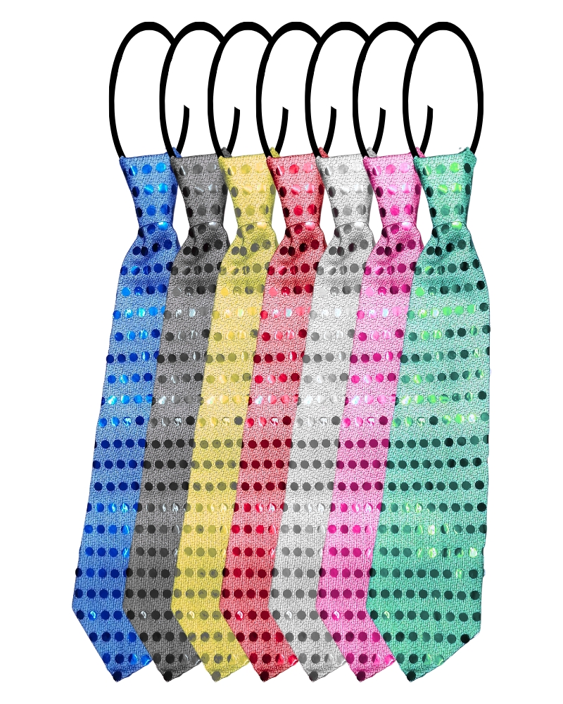 Corbatas Led Colores x1