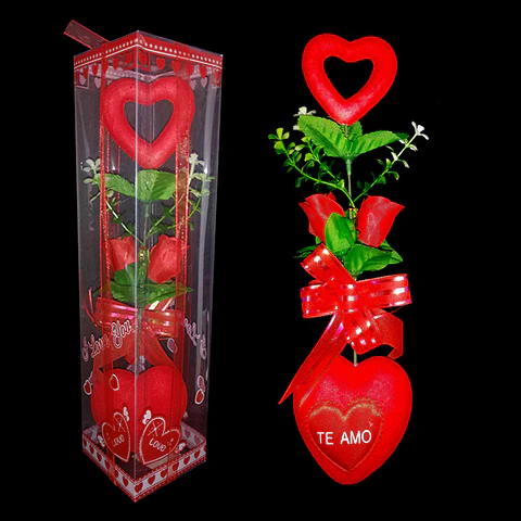 Caja Corazon Larga Diseños Amor