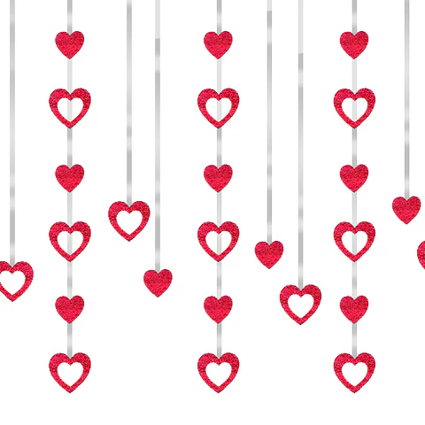 Decoracion Colgante Corazon x40