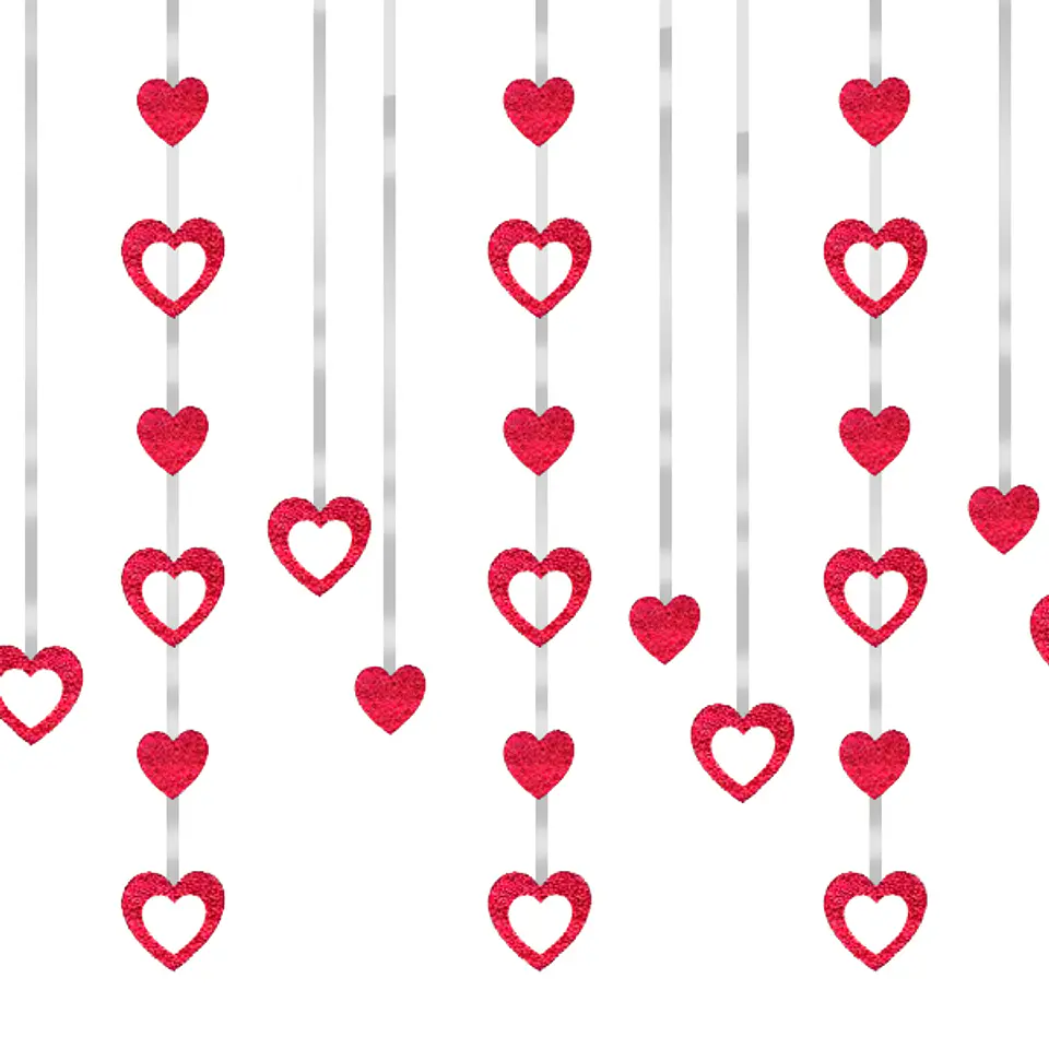Decoracion Colgante Corazon x40 1