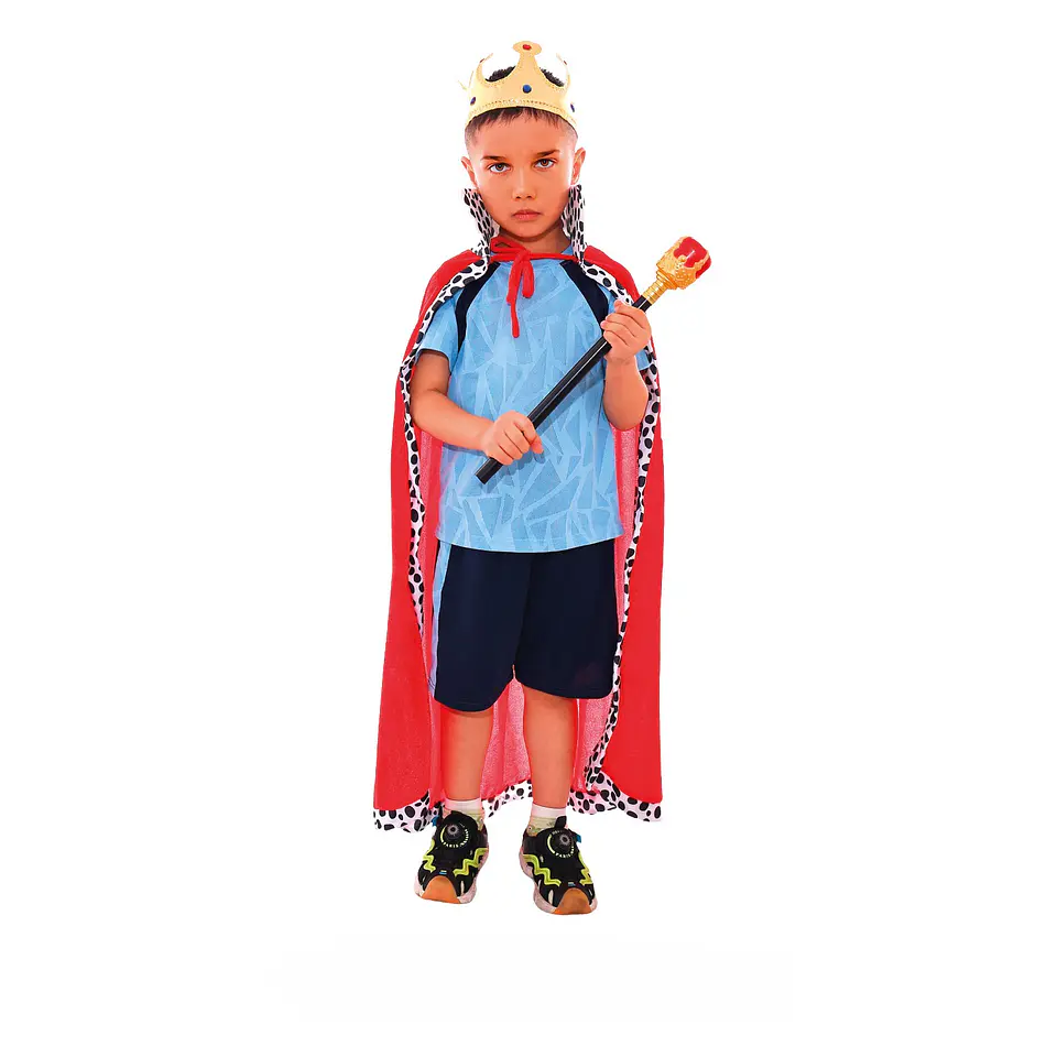 Disfraz Set Capa de Rey Cuento 1