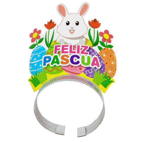 Cintillo Feliz Pascua x4