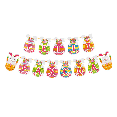 Guirnalda Feliz Pascua Huevito
