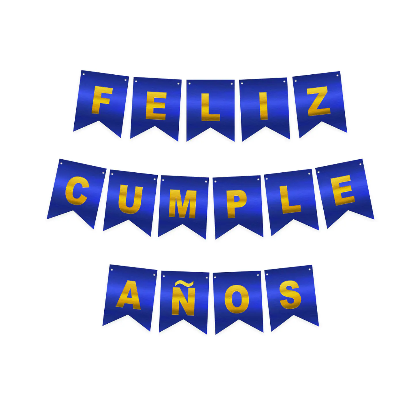 Guirnalda F.C. Azul/Dorado 4M 1