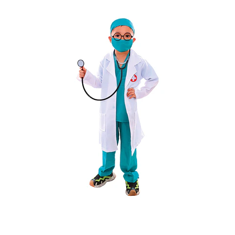 Disfraz Traje Doctor Niño
