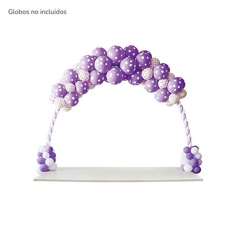 Set Arco Globos Mesa 2.5Mtrs