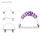 Set Arco Globos Mesa 2.5Mtrs - Miniatura 3