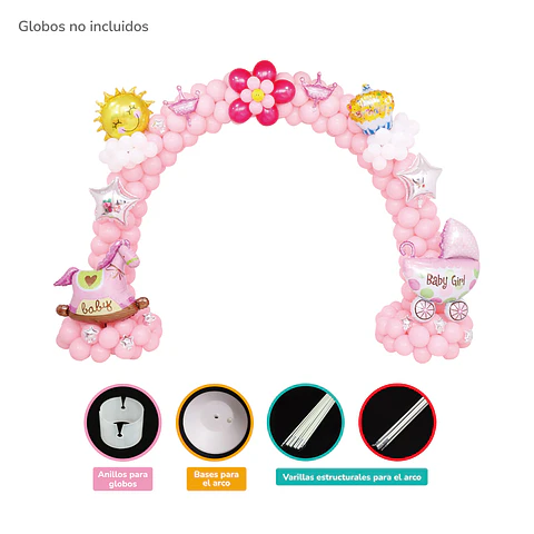 Set Arco Globos 3.5Mtrs
