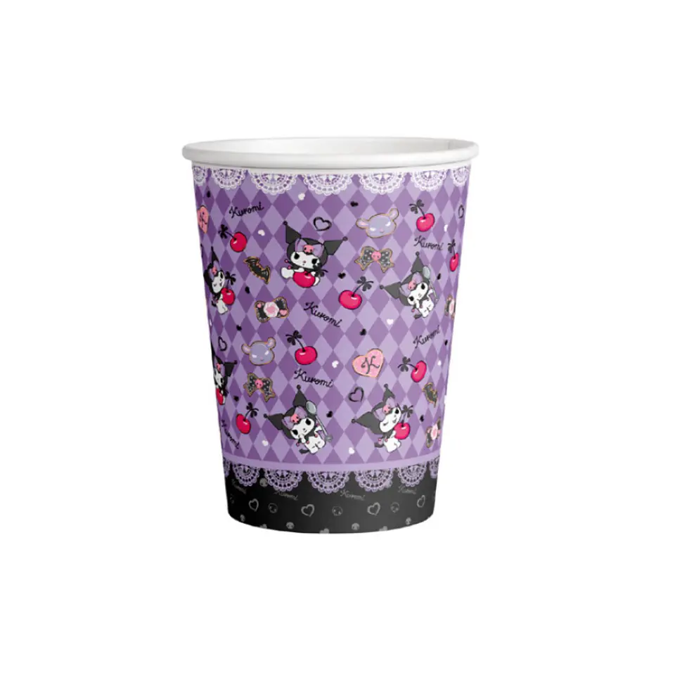 Vasos Polipapel Kuromi x6 1
