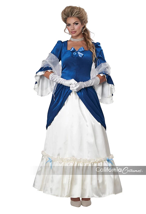 Disfraz Vestido Colonial