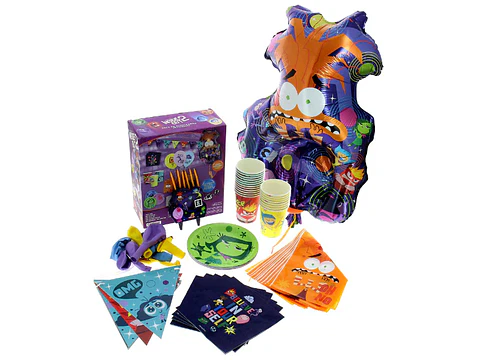 Pack Cumpleaños Full Intensamente 2 Para 20 Personas