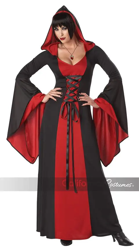 Disfraz Vestido Gotico Deluxe 