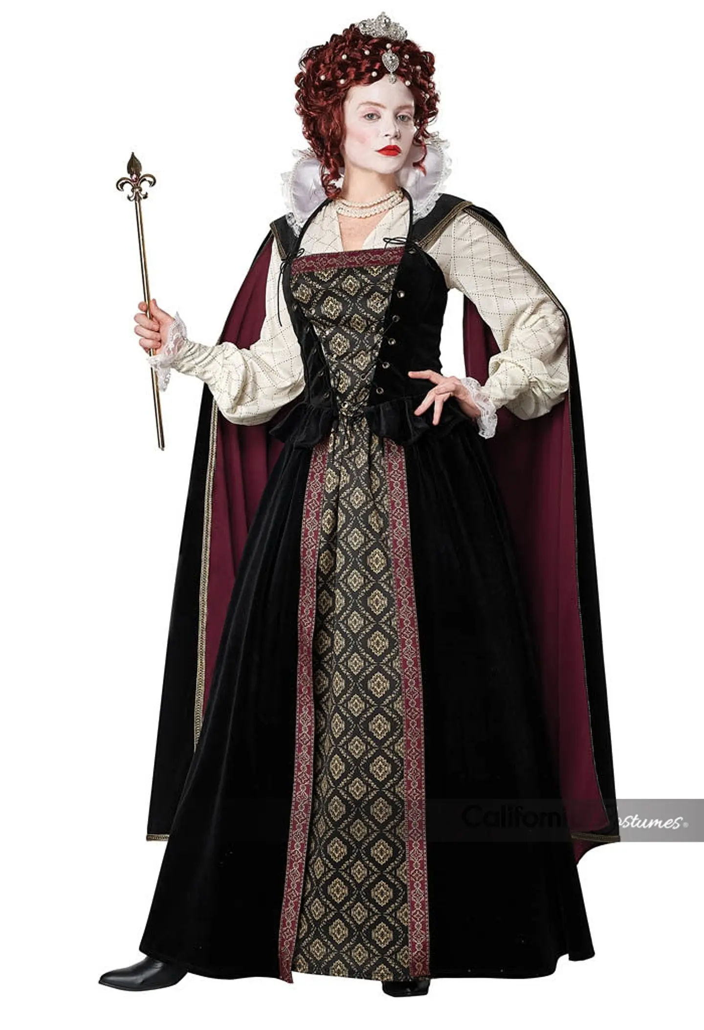 Disfraz Reina Elizabet 1