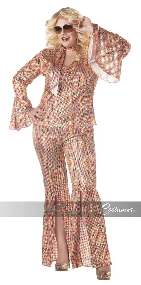 Disfraz Onda Disco Mujer