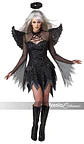 Disfraz Angel Negro - Miniatura 1
