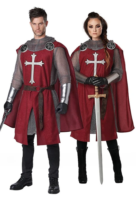 Disfraz Sobrevestido De Caballero Unisex