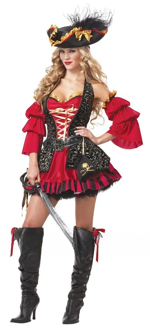 Disfraz Pirata Mujer Deluxe