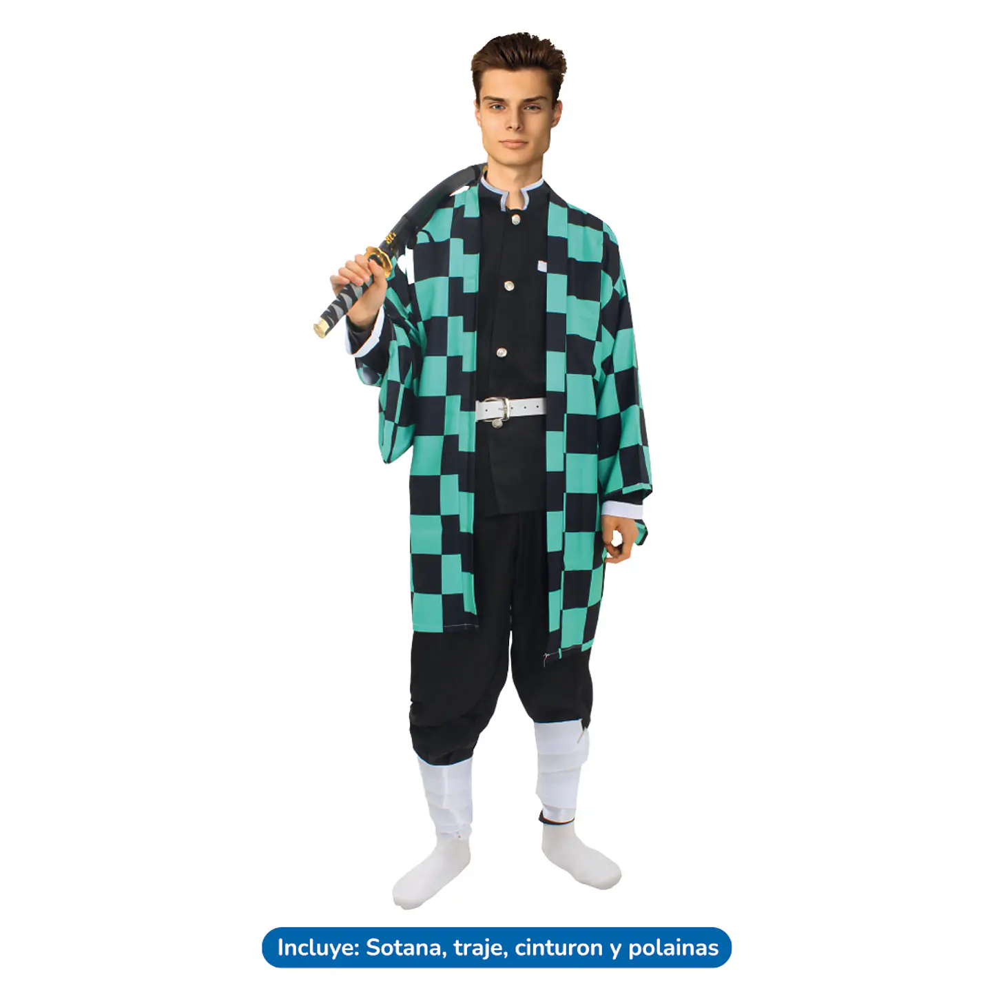 Disfraz Infantil Tanjiro Cosplay Demon Slayer 1