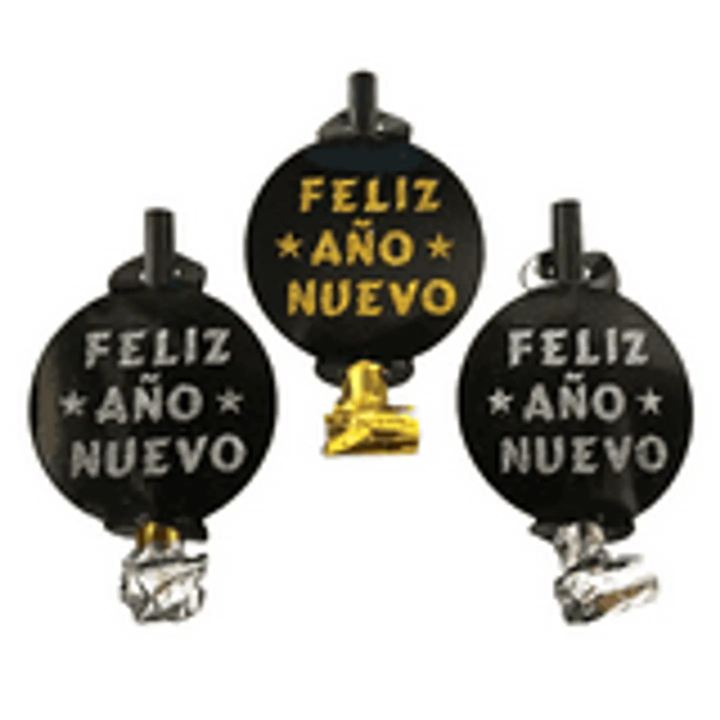 Set Pito serpiente dorado/plateado x 6 2