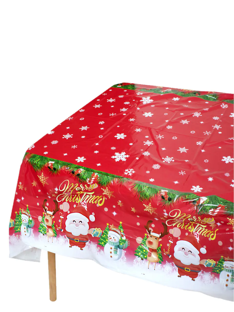 Mantel plastico navidad  1