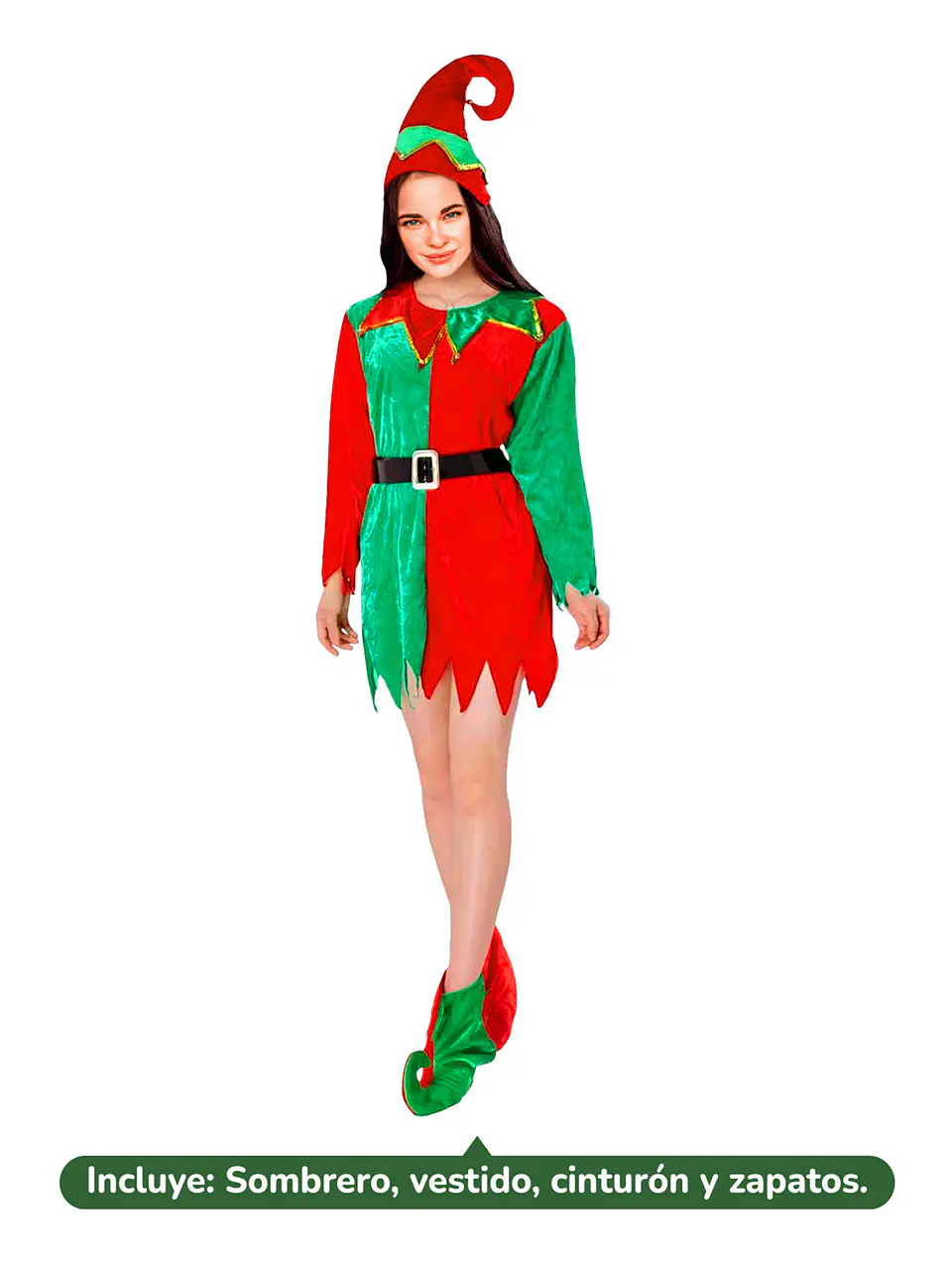 Traje Elfo mujer Adulta 1
