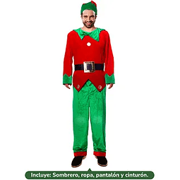 Traje elfo hombre adulto