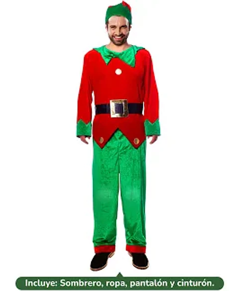 Traje elfo hombre adulto