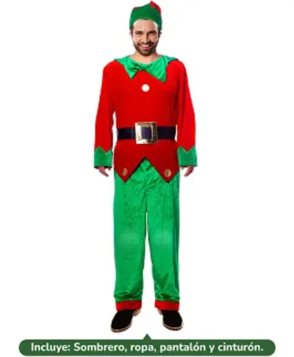 Traje elfo hombre adulto 1