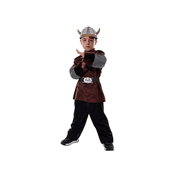 Disfraz vikingo niño