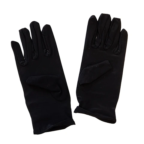 guante liso 21 cm negro