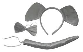 set elefante 3 piezas