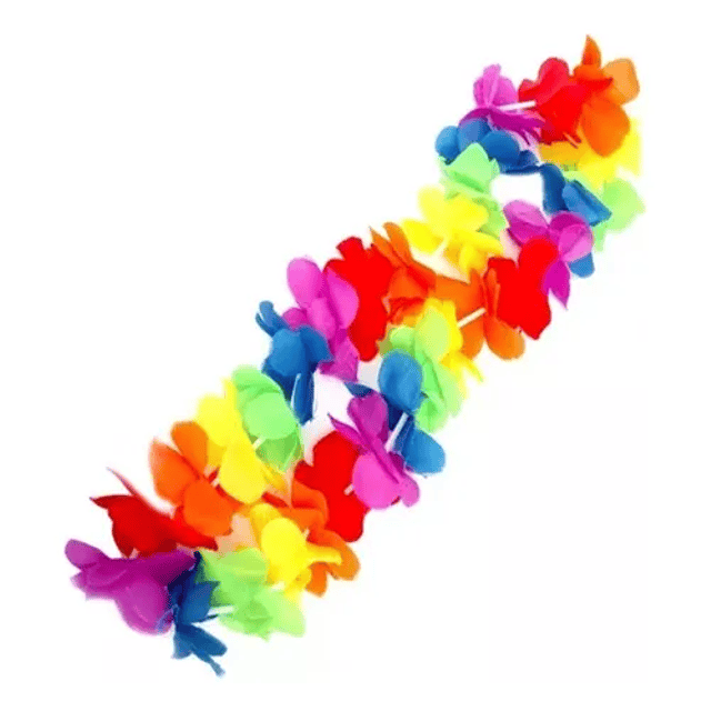 Collar flor fluor Multicolor x 6