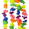 Collar flor fluor Multicolor x 6