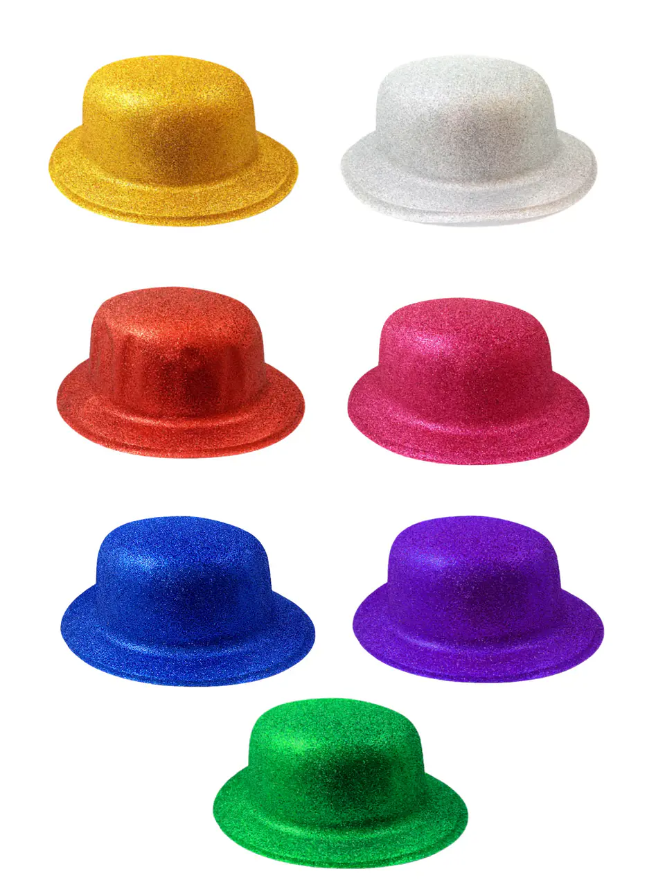 Set Gorros Glitter X6 1