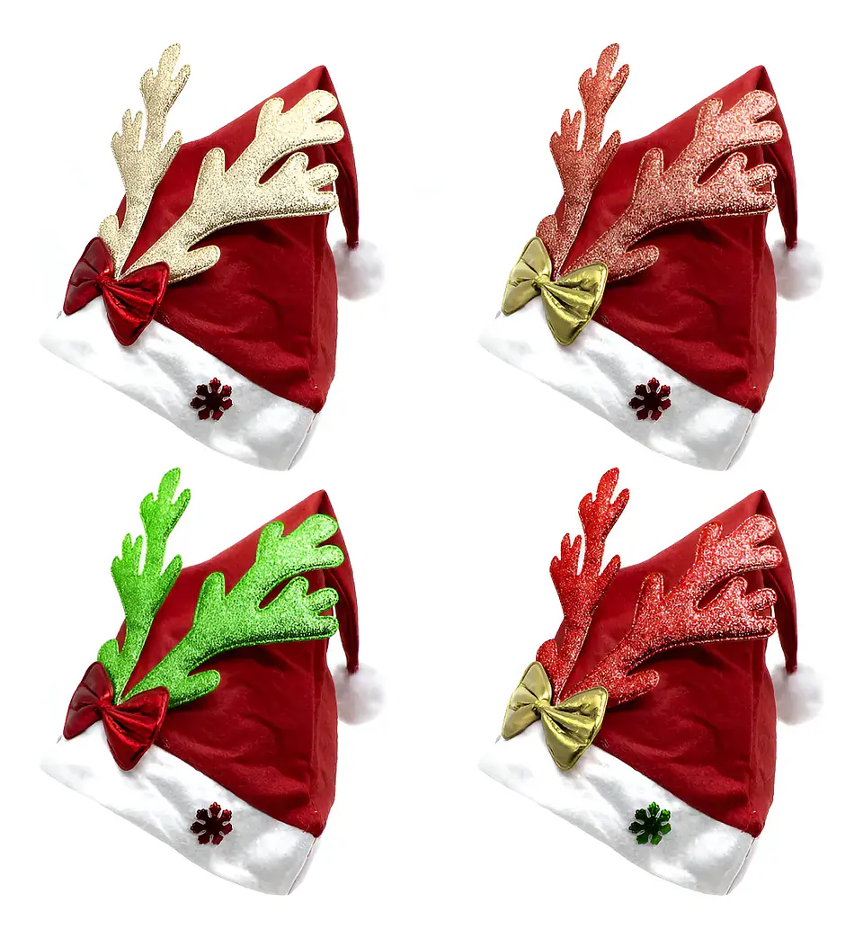 Gorro Pascuero reno glitter x 1 un. 1