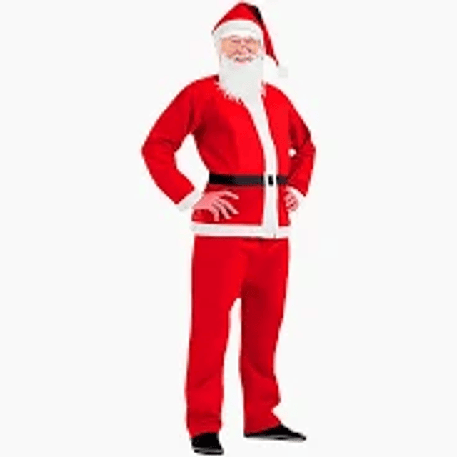 Disfraz Viejo Pascuero Adulto 