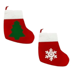 Calcetin navidad eco simple