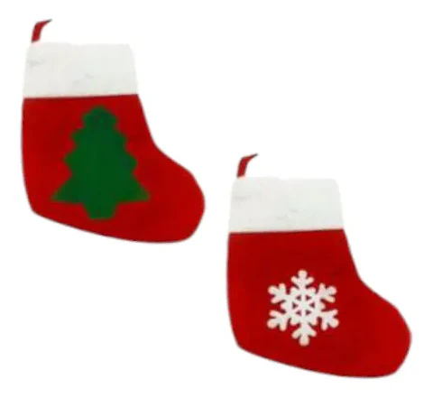 Calcetin navidad eco simple