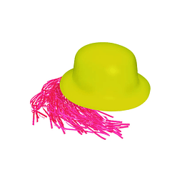 Gorro fiesta fluor pelo x 6