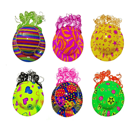 Gorro fiesta con peluca