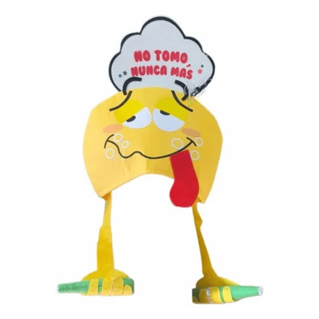 Gorro espuma no tomo nunca mas